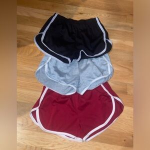 3 PACK MINY SHORTS SIZE SMALL
